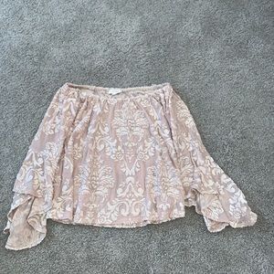 Francesca’s off the shoulder top